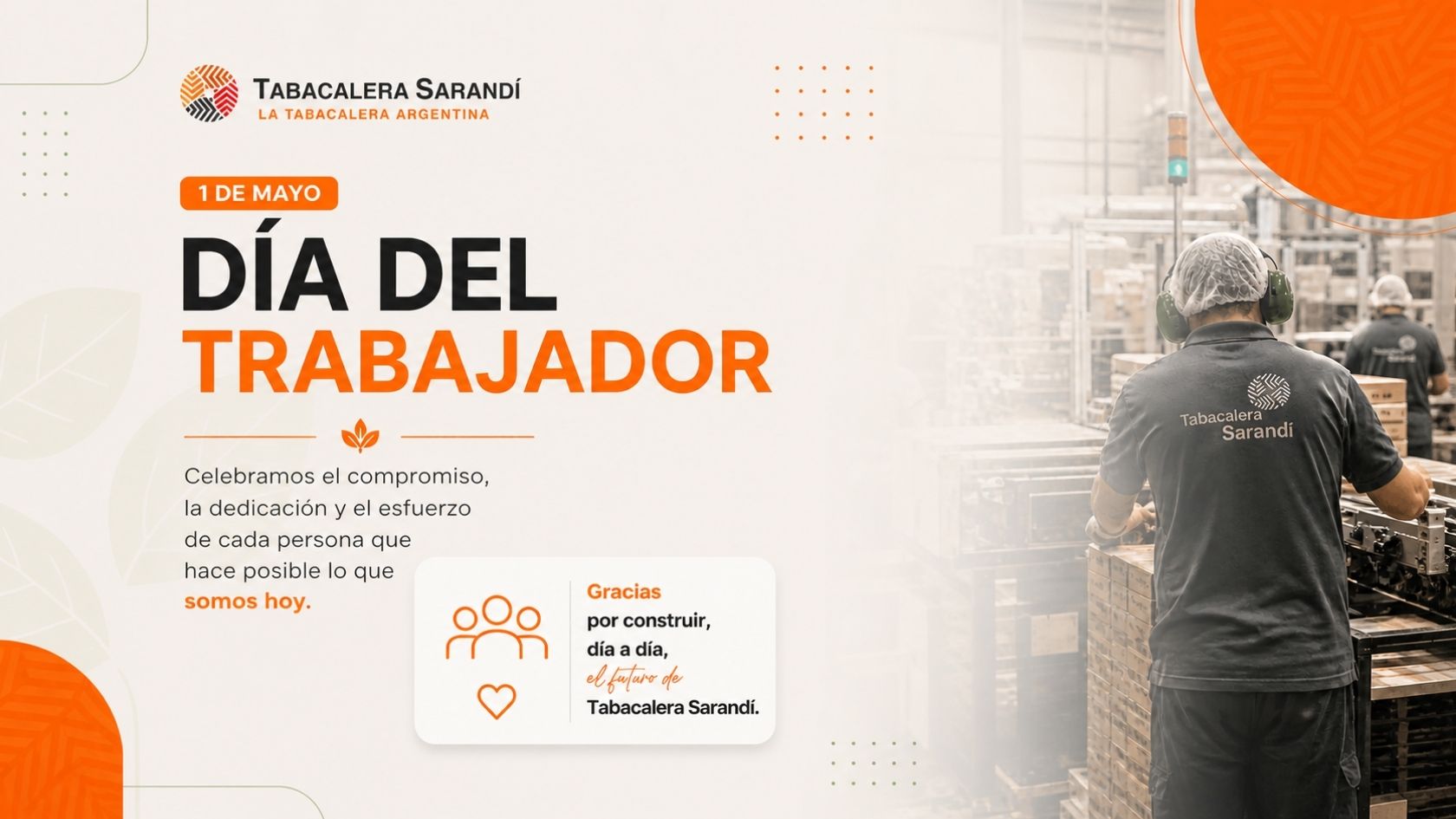 Día del Trabajador en Tabacalera Sarandí