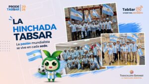 La Hinchada TabSar ya vive el Mundial 2026 en cada sede