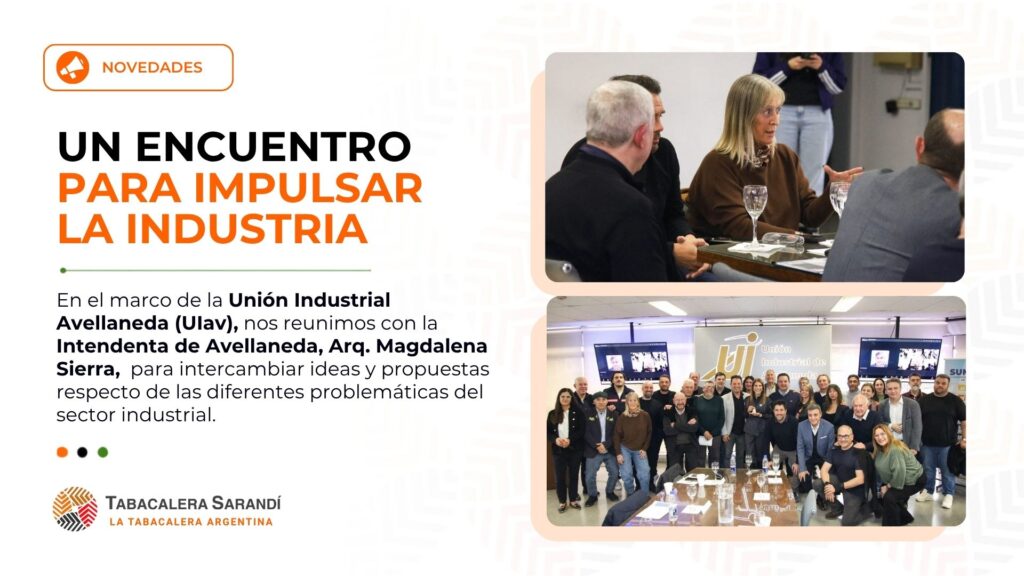 Tabacalera Sarandí participó de un encuentro con la intendenta de Avellaneda, Magdalena Sierra