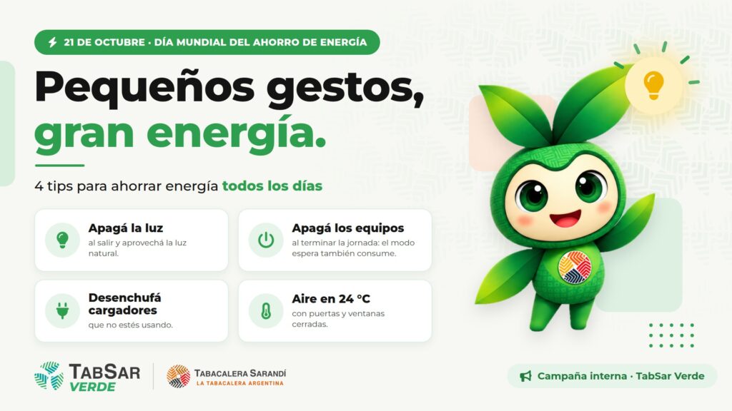 Día Mundial del Ahorro de Energía