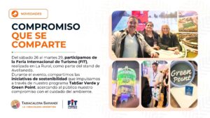 Tabacalera Sarandí en la FIT 2026 TabSar Verde y Green Point