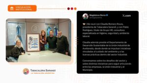 Tabacalera Sarandí fortalece su vínculo con Avellaneda